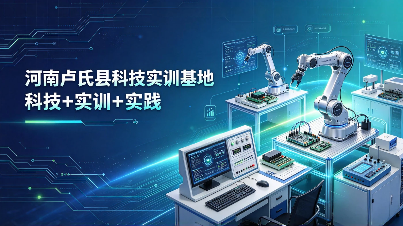 河南卢氏人工智能工业实践教育基地项目封面