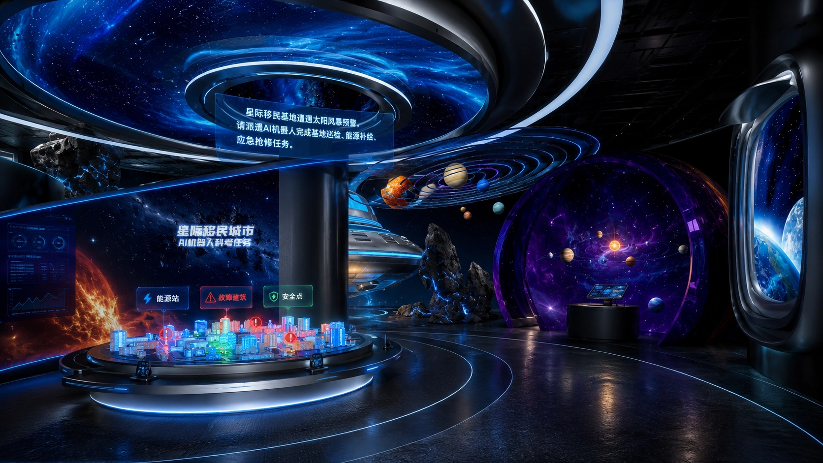 星际移民城市·AI机器人科考任务10